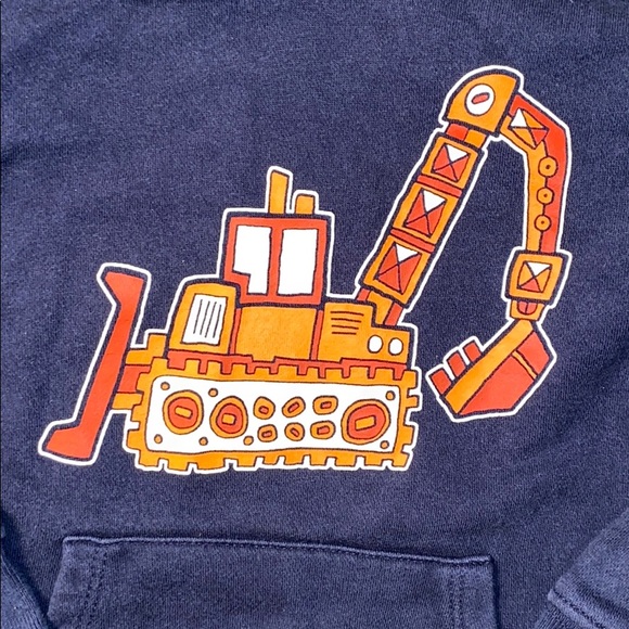 Kids Excavator hoodie - Picture 2 of 6